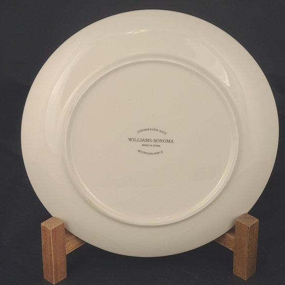 Williams-Sonoma 2009 "12 Days Of Christmas" Day 5 Salad Dessert Plates 8 3/4" - Picture 5 of 5